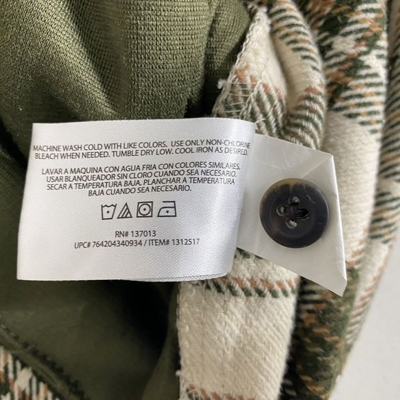 Orvis Shacket Men’s Size Large Pinestreet Plaid Pockets Thick Button Up Outdoors - Picture 10 of 15